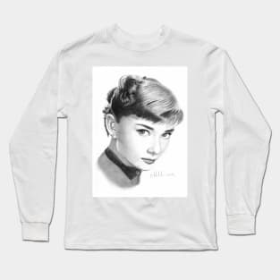 Audrey Hepburn Long Sleeve T-Shirt